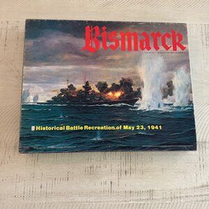 Rare, vintage 1978 Avalon Hill Bismark